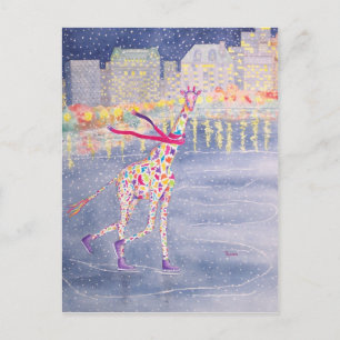 Annabelle on Ice Postcard Helg Vykort
