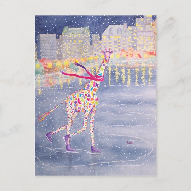 Annabelle on Ice Postcard Helg Vykort (Framsida)