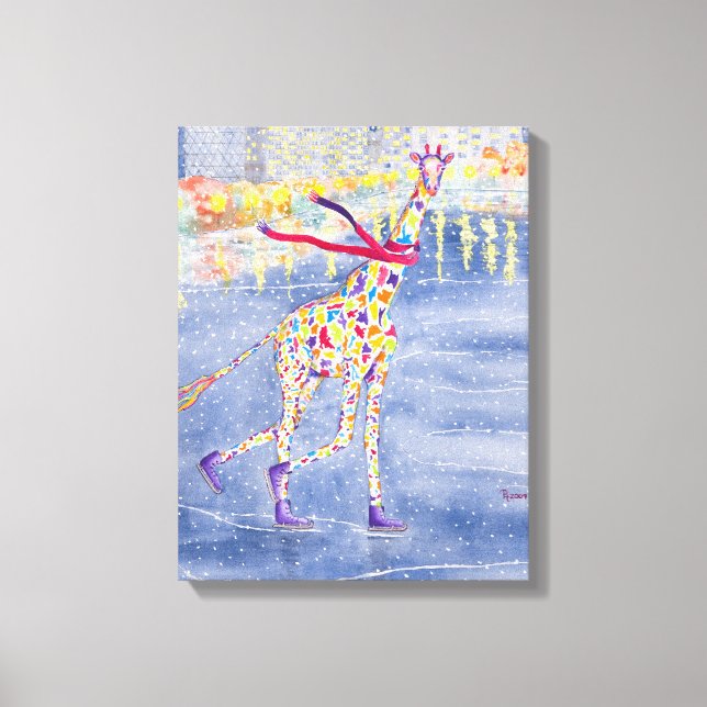 Annabelle on Ice Wrapped Canvas (Framsida)