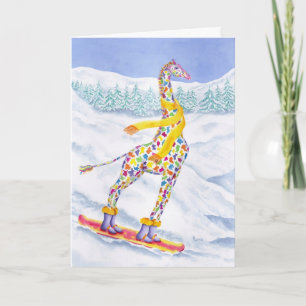 Annabelle on Pow Card Helgkort