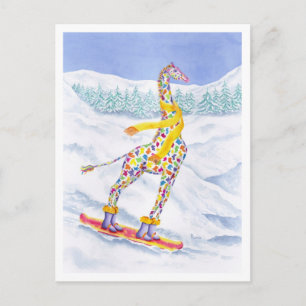 Annabelle on Pow Postcard Vykort