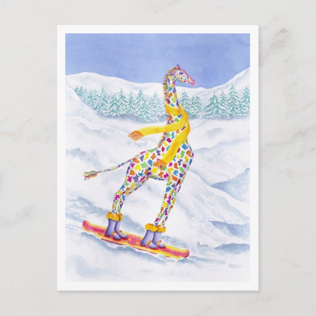 Annabelle on Pow Postcard Vykort (Framsida)