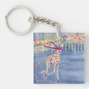Annabelle på is Keychain