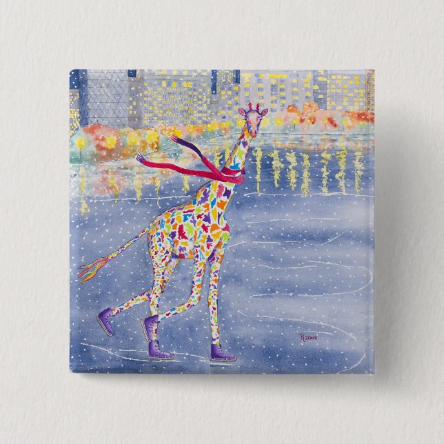 Annabelle på is knäppas knapp (Framsida)