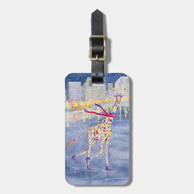 Annabelle på isbagagemärkre bagagebricka (Vertikal Framsida)