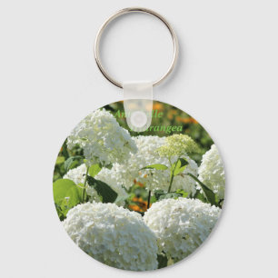 Annabelle vanlig hortensia nyckelring