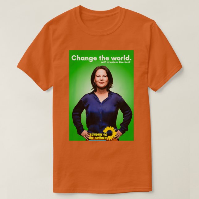 Annalena Baerbock Die Grnen 2021 T Shirt (Design framsida)