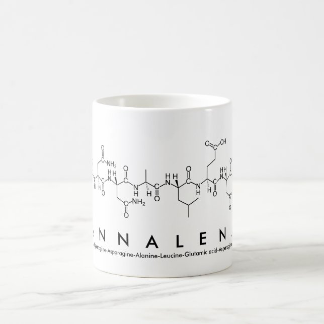 Annalena peptide namn mugg (Center)
