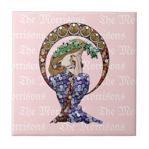 Annalise Art nouveau Kakelplatta