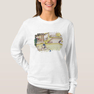 Annalkande bambu som gör papper t-shirt