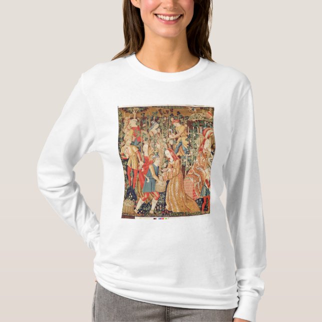 Annalkande druvor, specificerar av druvaskörden tröja (Framsida)