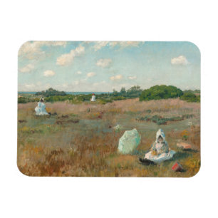 Annalkande höstblommor, 1894-5 (olja på kanfas) magnet