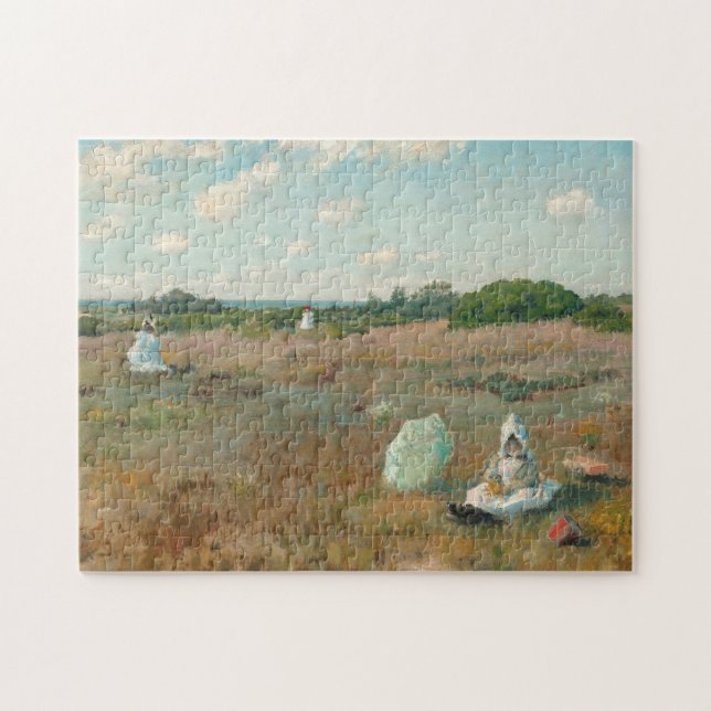Annalkande höstblommor, 1894-5 (olja på kanfas) pussel (Horisontell)