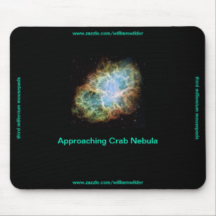 Annalkande krabbaNebula Mousepad Musmatta
