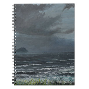 Annalkande storm 2007 anteckningsbok med spiral