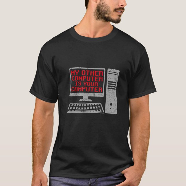 Annan datorsäkerhetsexperthacker-kodning t shirt (Framsida)