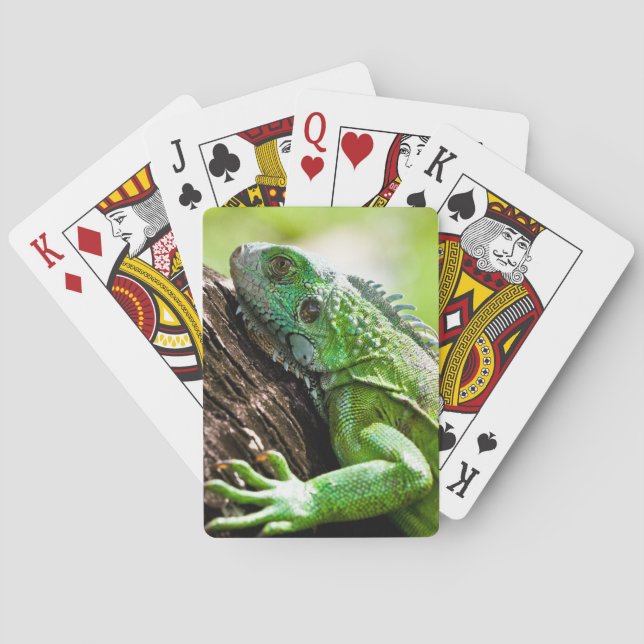 annan grönt spel kort (Baksidan)