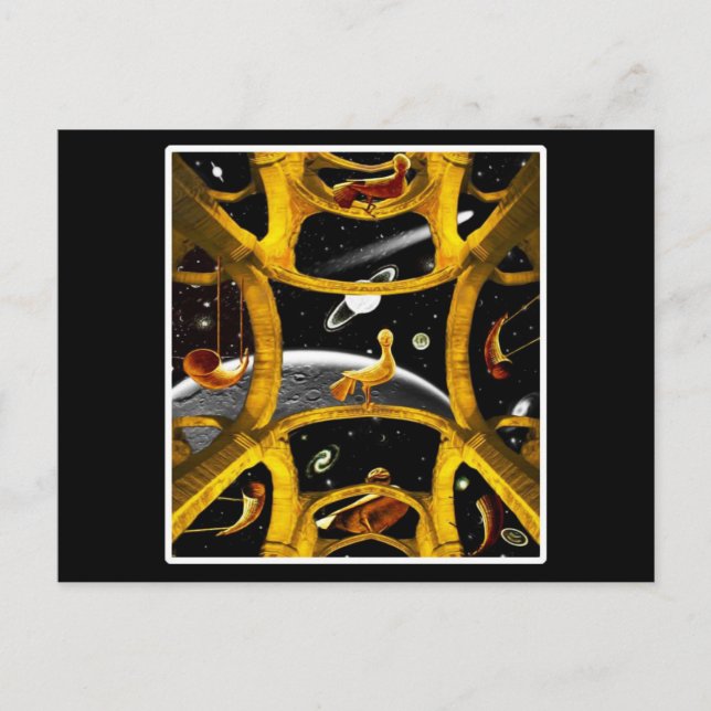 Annan värld vykort (Framsida)