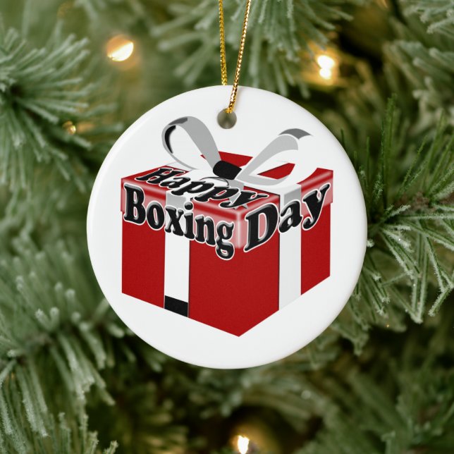 Annandag jul julgransprydnad keramik (Träd)