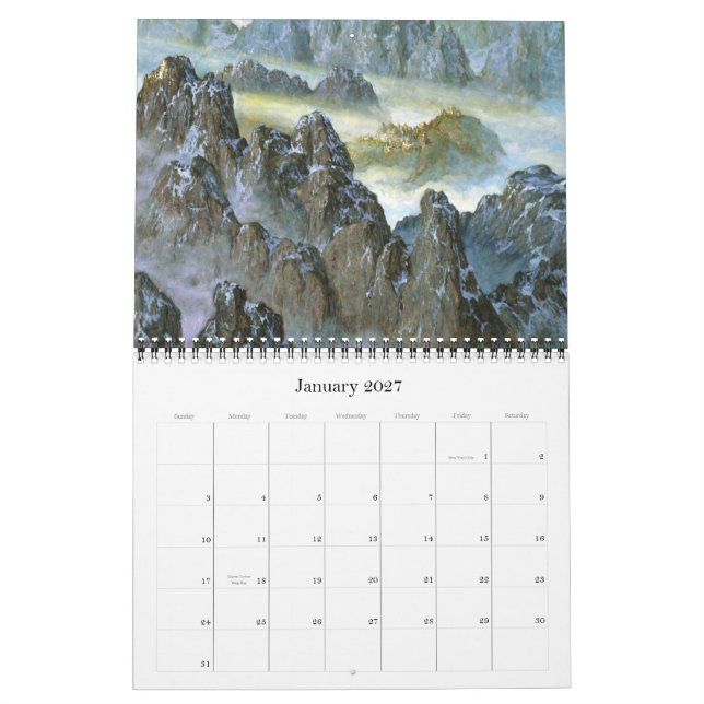 AnnanWorlds-kalender Kalender (Jan 2027)