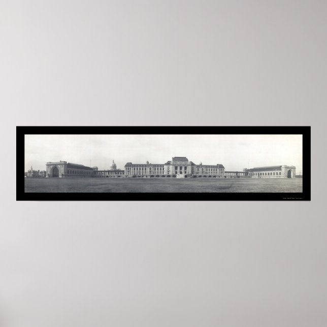 Annapolis marinakademi Photo 1911 Poster (Framsidan)