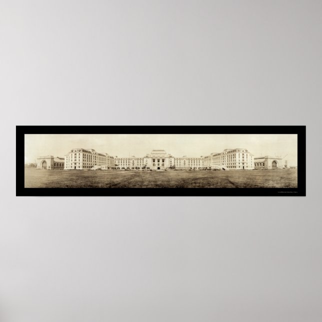 Annapolis marinakademi Photo 1919 Poster (Framsidan)