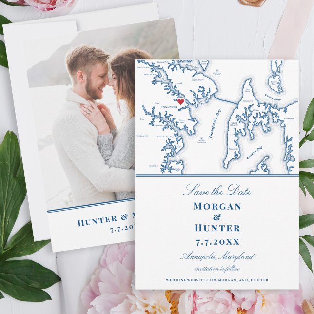 Annapolis Maryland Destination Wedding Spara Datumet (Skapare uppladdad)