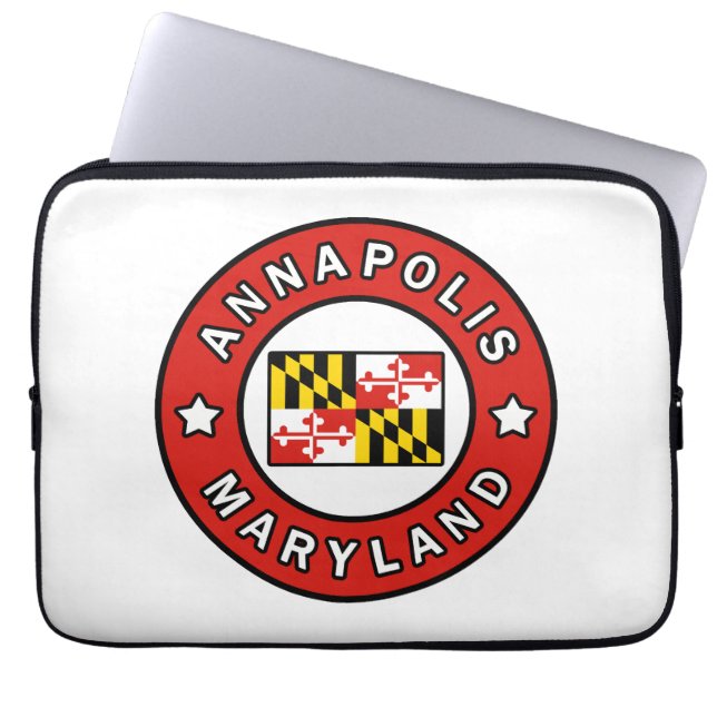 Annapolis Maryland Laptop Fodral (Framsidan)