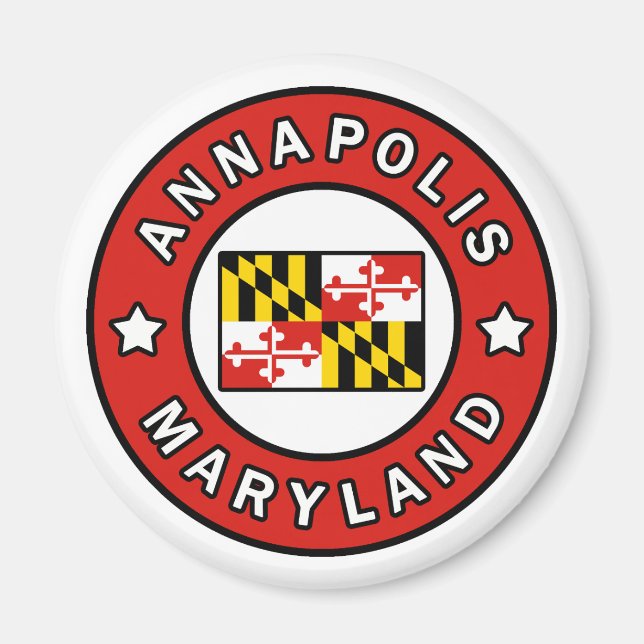 Annapolis Maryland Magnet (Framsidan)