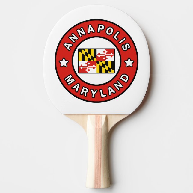 Annapolis Maryland Pingisracket (Framsidan)