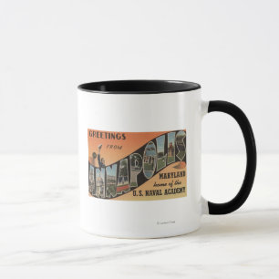 Annapolis Maryland - stora brevplatser Mugg