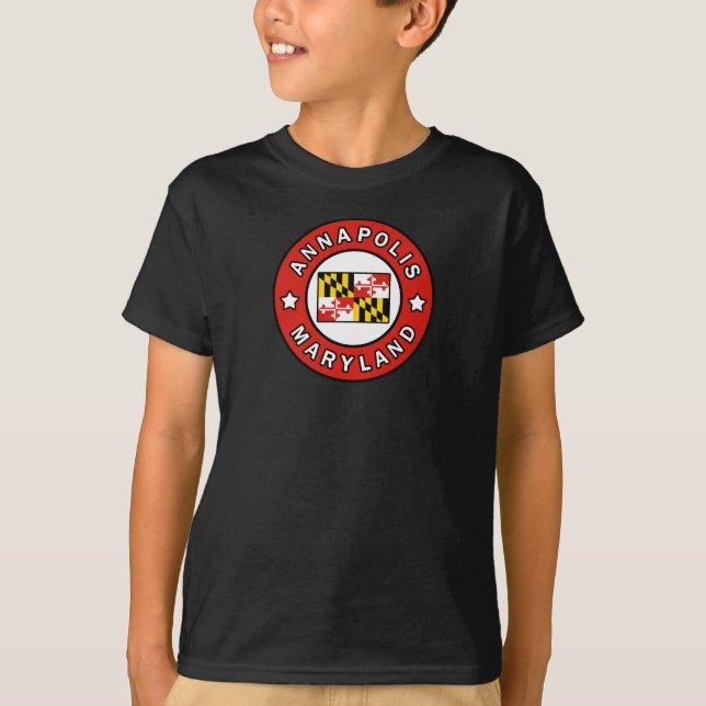 Annapolis Maryland T Shirt (Framsida)