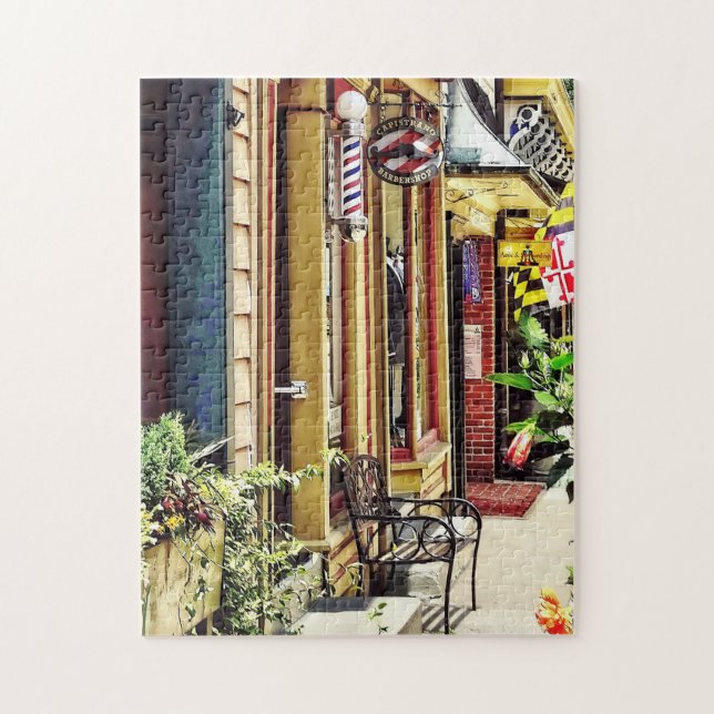 Annapolis MD - Barbershop och Reikistudio Pussel (Vertikal)