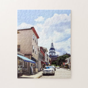 Annapolis MD Butiker På Maryland Avenue Pussel