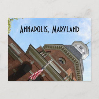 Annapolis, MD domstol-vykort Vykort