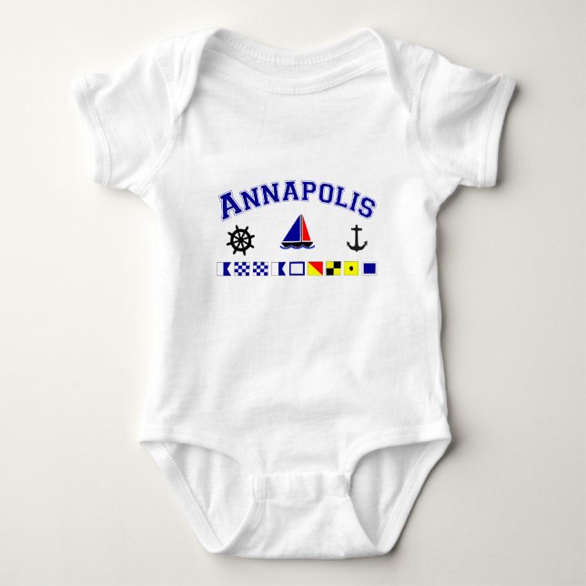 Annapolis MD Tee Shirt (Framsida)