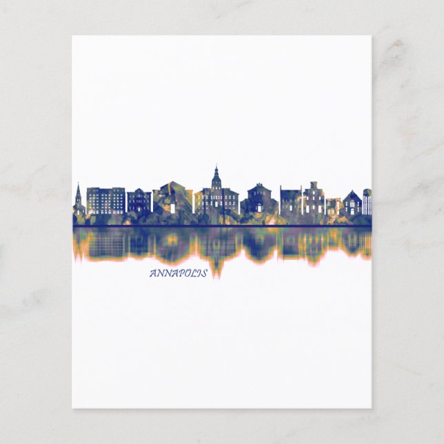 Annapolis Skyline Flygblad (Framsidan)