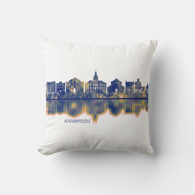 Annapolis Skyline Kudde (Framsida)