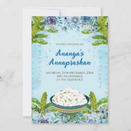 Annaprashan inbjudan & Digital risceremoni inbjuda