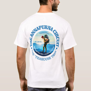 Annapurna går runt tee shirt