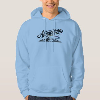 annapurna Nepal för resor till älskare Hoodie