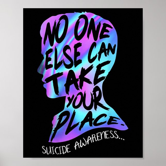 Annars kan du ta dina Ställe Suicide Awareness Poster (Framsidan)