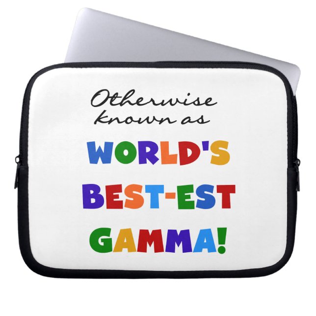 Annars känner du till bästa gammagåvor laptop sleeve (Framsidan)