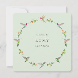 Anna's Hummingbird Baptism