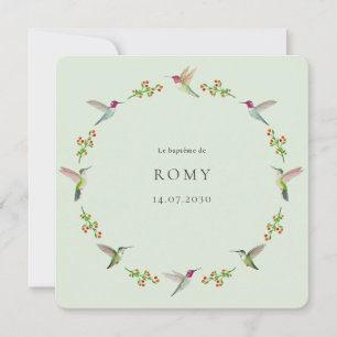 Anna's Hummingbird Baptism