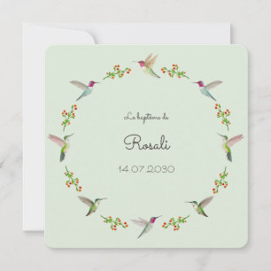 Anna's Hummingbird Baptism