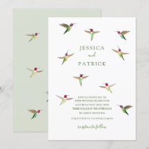 Anna's Hummingbird-inbjudan