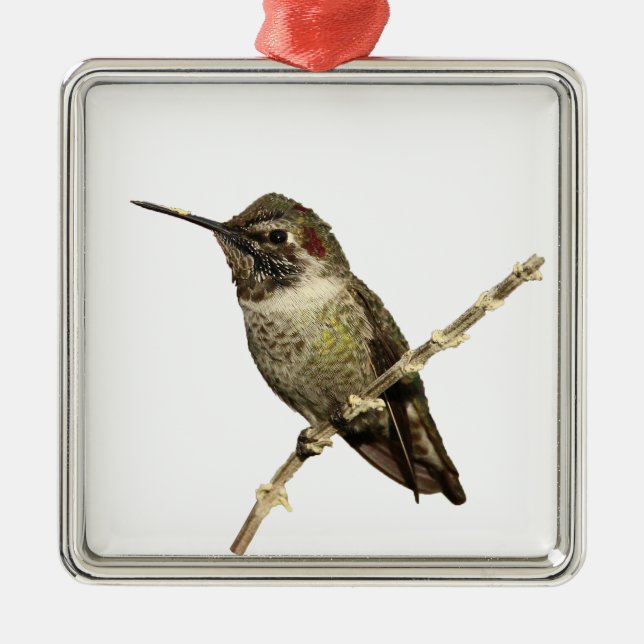 Annas Hummingbird Julgransprydnad Metall (Framsidan)
