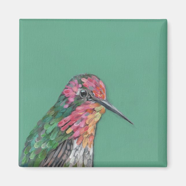 Anna's Hummingbird Magnet (Framsidan)
