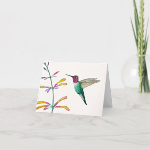 Anna's Hummingbird Tack Kort